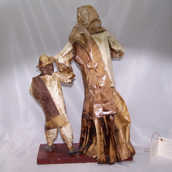 VTG Papier-mâché, Mexican folk art sculptures, "peasant figures" - Picture 4 of 7
